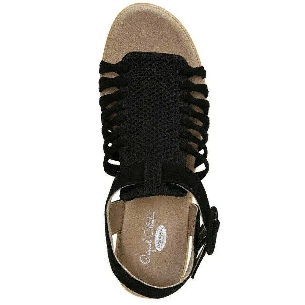 Dr. Scholl's‎ Beach Front Black Women Shoes Size 9 M Sandals